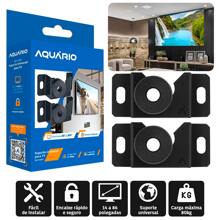 Suporte Para TV Monitor Fixo 14 a 84 Polegadas TVs LED LCD Universal Televisão - Preto - Visão 1
