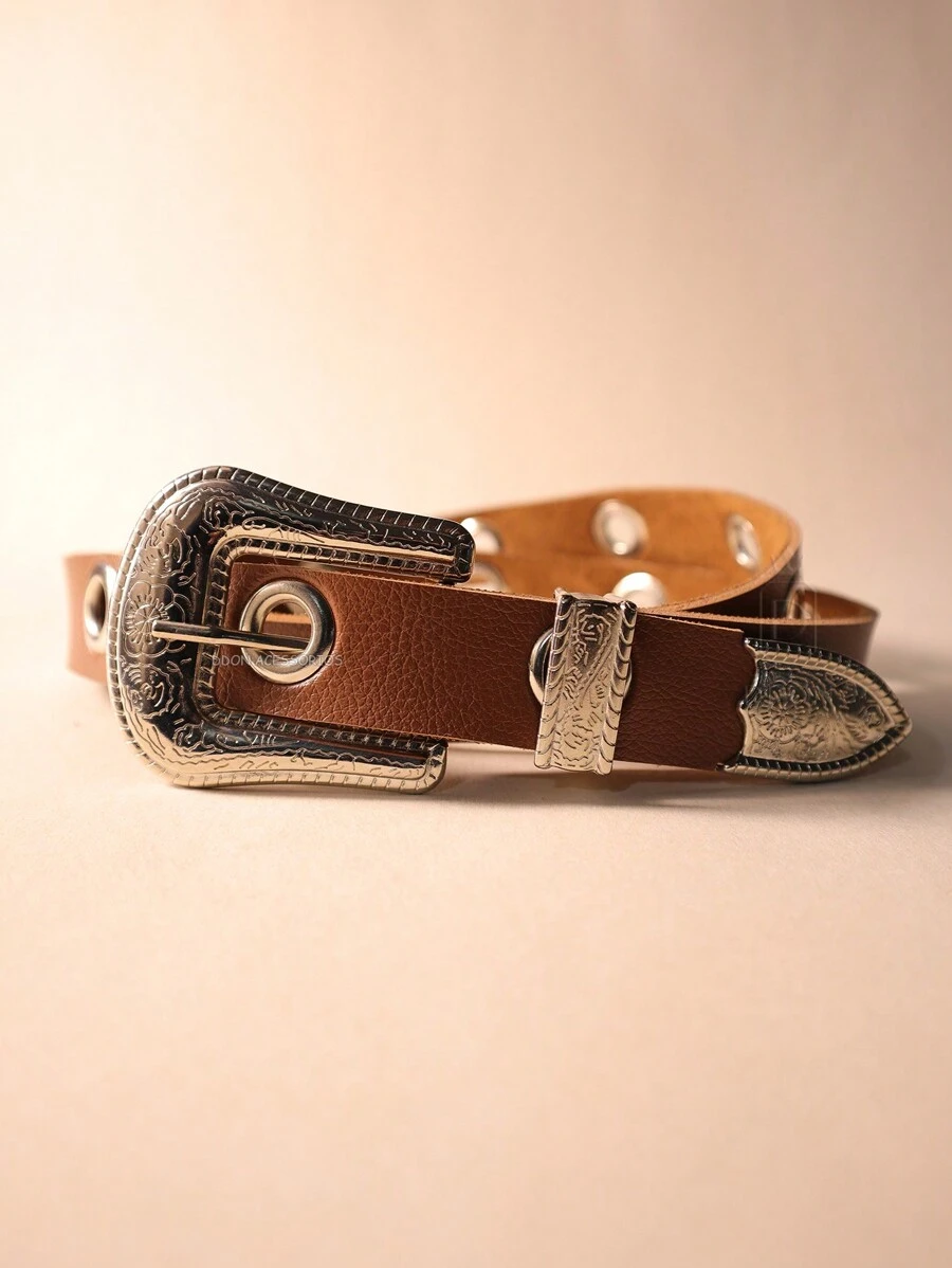 Women Belts - màu nâu - Xem 1