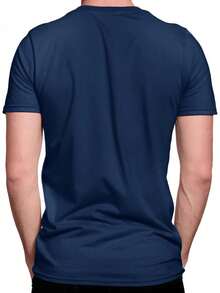 Men T-Shirts - Màu xanh hải quân - Xem 2