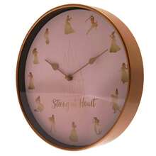 Disney Princess Strong At Heart Wall Clock (Yellow/White) - 08 Yellow - View 3