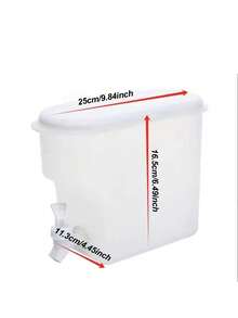 1入組冰箱冷水壺，夏季冷卻大容量水果茶壺，家用高溫抗熱飲料桶，帶水龍頭冰水果汁桶，廚房用品，酒吧用品 - 無色 - 查看 2