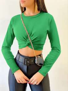 Women Tops - màu xanh lá - Xem 2