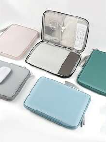 1 件 PU 皮革防水手提包保护套，适用于 10.9 英寸、12.9 英寸及以下 15 英寸平板电脑/iPad，轻巧便捷 - 彩色 - 查看 5