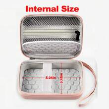 ALKOO 适用于佳能 Ivy/Ivy 2 Mobile Mini CLIQ CLIQ+ CLIQ2 CLIQ+2 即时相机打印机的保护套，无线便携式智能手机打印机，网状口袋可容纳纸张和电缆 - 玫瑰金 适用于商务、旅行、学校、大学、办公室 充电器保护套 办公室必备品 数码包 电缆相机包 电子数据线收纳包 移动电源包 钱包保护套 旅行相机包 女士 男士 儿童 圣诞礼物 必备教师用品 防水 轻便 大容量 便携式配件 - 藕粉色 - 查看 4