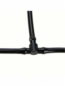 Garden Drip Irrigation System Accessories Set, Including 4/7mm Pipe Connectors, Red Dripper, Tee Joints, Capillary Tube Fixing Rods And 1/4in Barb Drip Irrigation Fittings - Red - View 6