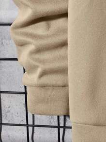 Men Sweatshirts - 駝色 - 查看 3