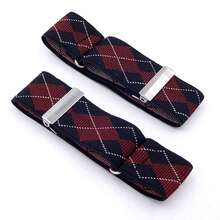 1pc Adjustable Men's Arm Band Bracelet, Versatile Sleeve Garter Elastic Armlet - Multicolor - View 6