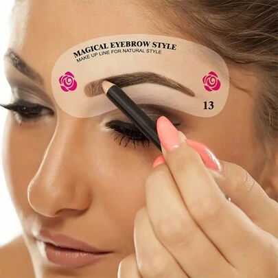 24pcs Eyebrow Shaping Molds, Eyebrow Grooming Kit, Beauty Tool Set For Makeup And Eyebrow Styling.,Makeup,Cheap,Room Decor,Vanity,Travel,Bedroom,Makeup Accessories,Cheap,Stocking Stuffers,Makeup,Makeup Tools,Cheap Stuff,Gifts,Gifts For Women,Christmas Gifts,Giveaways,Travel,Cheap Stuff,Travel Essential