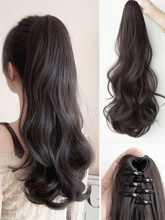 Medium Curly Ponytail Synthetic Hair Extension