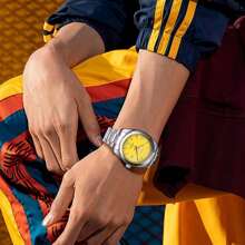 DOXA Reloj de hombre completamente automático, reloj mecánico de moda casual para hombres, luminoso, resistente al agua, correa de acero, reloj importado suizo D205SYL