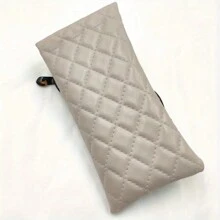 1/2/4pcs Portable Squeezed Glasses Case - PU Leather Soft Sunglasses Bag, Portable Phone Sunglasses Storage Box Cover Glasses Case Holder Organizer Storage Eyeglass Case Protective Case Glasses Bag Sunglasses Pouch For Travel Vacation Cruise Summer Holiday Travelling Bag Travel Stuff Essentials For College Dorm Home School Hotal Travel Kit