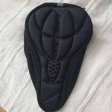 Soft 3D Padded Cycling Bicycle MTB Bike Saddle, Seat Cover Cushion Sponge Foam, Comfortable Saddles Mat Bicycle Accessory