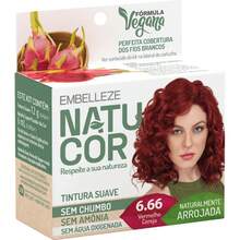 Hair Coloring - Natucor 6.66 Cherry Red - View 1