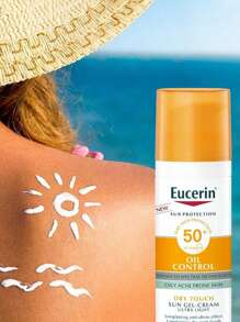 Eucerin 德国太阳控油防晒霜50ml哑光防晒乳液含SPF50+新成分升级 - 新版 50ml - 查看 3