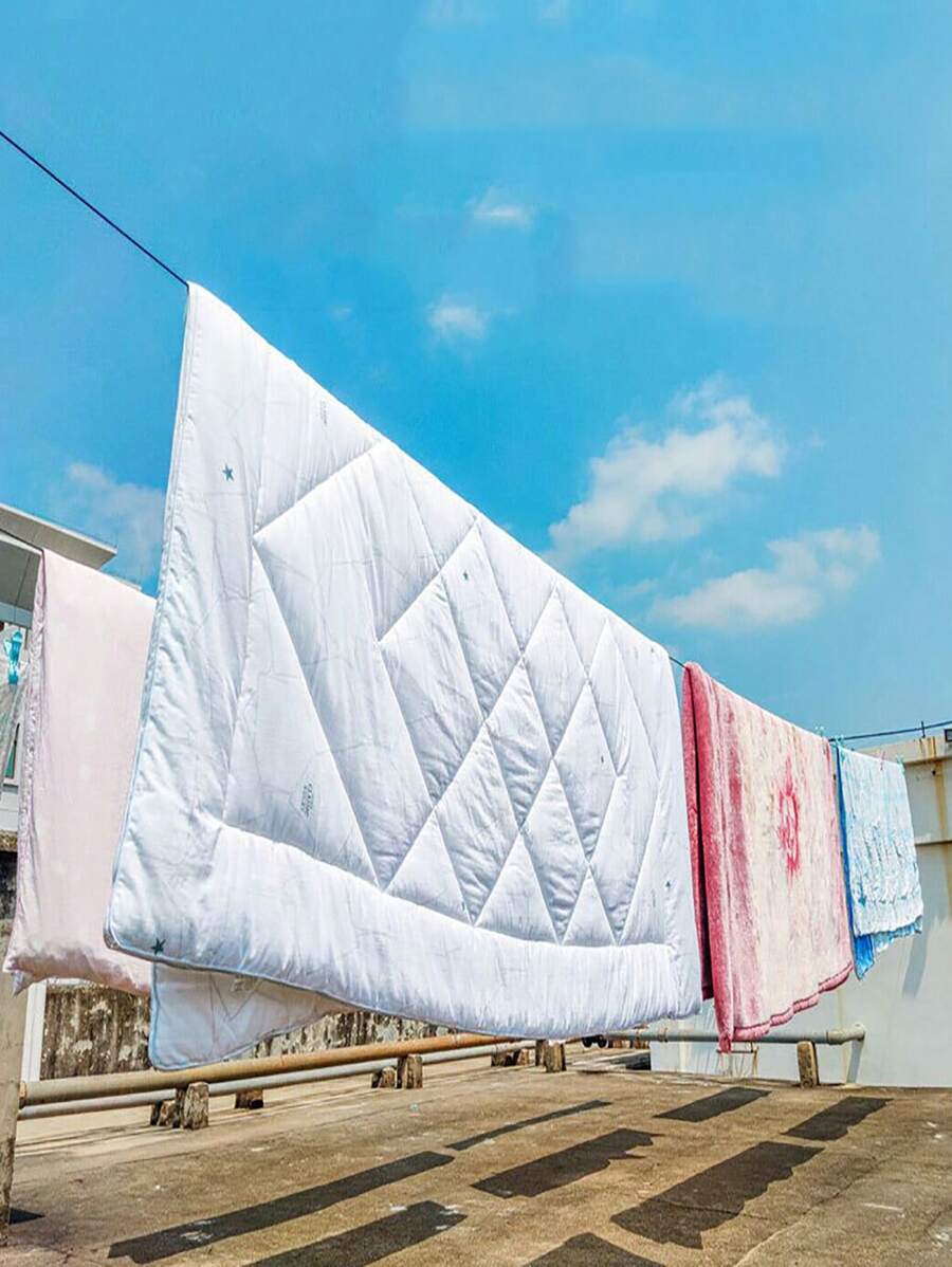 Thick Steel Wire Core Clothesline For Outdoor Drying, Windproof & AntiSlip, Ideal For Travel