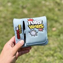 小丑男孩高爾夫球桿套，高爾夫球桿頭套，球具套裝，限量版高爾夫用品 - 藍色 - 查看 2