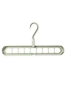 1 móc treo quần áo đa năng 9 lỗ cho tủ quần áo gia đình, móc treo quần áo xoay, giá để đồ, móc treo quần áo ma thuật trang trí trang trí lễ hội trang trí phòng trang trí nhà trang trí trang trí phòng ngủ - Hồng - Xem 11