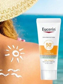 Eucerin Facial Oil Control Sunscreen 20ml Refreshing Matte Sunscreen Lotion Spf50+