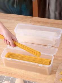 1入碗麵存儲容器，雞蛋存儲盒，蔬菜水果存儲盒，密封碗麵、麵條架、長方形筷子收納盒，冰箱，密封麵條罐，廚房收納，廚房小工具，廚房，夏季沙灘派對，食品，野營，組織者，房間裝飾，廚房用品。 - 白色 - 查看 2