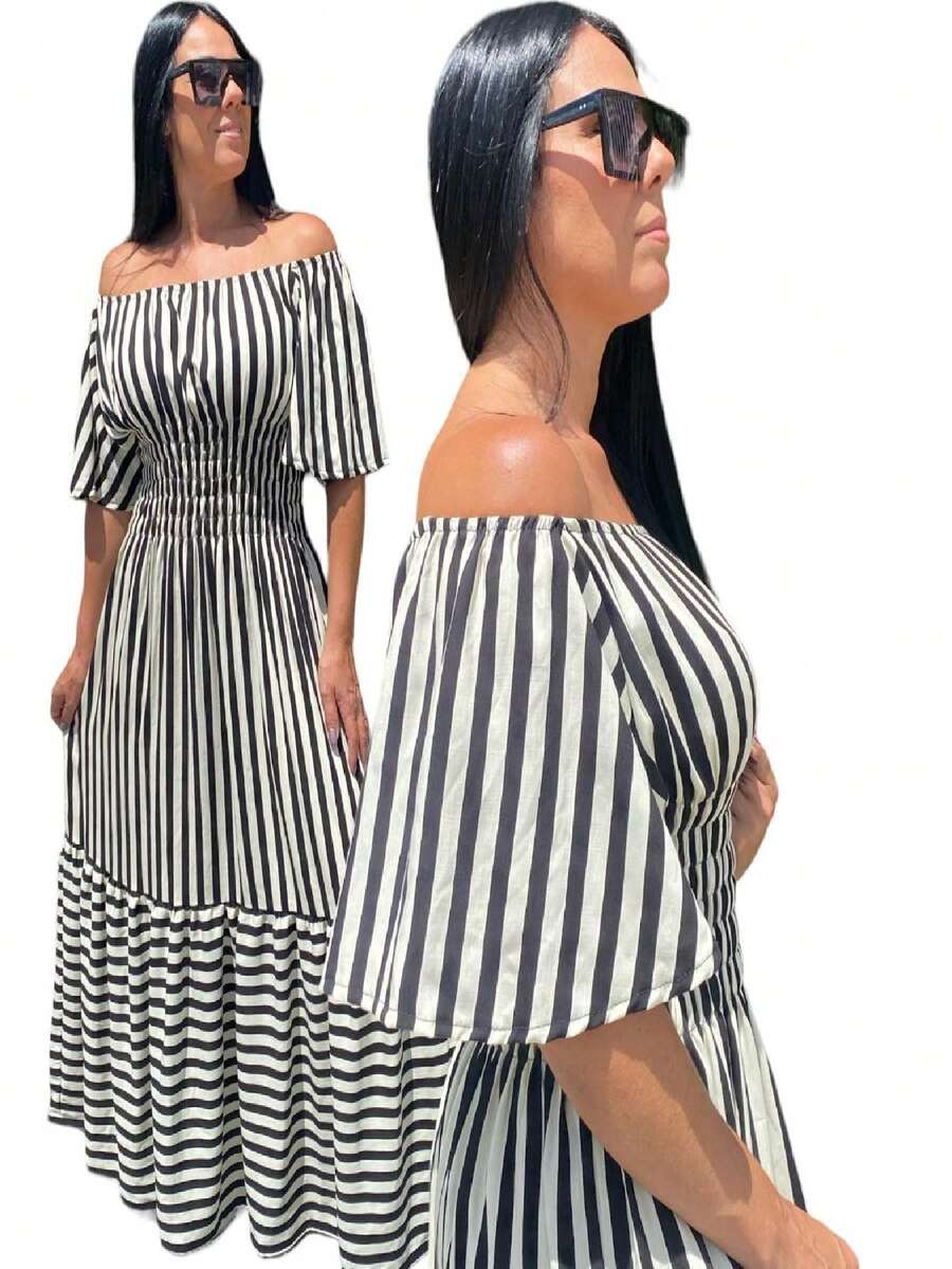 Plus Size Dresses - 白色 - 查看 1