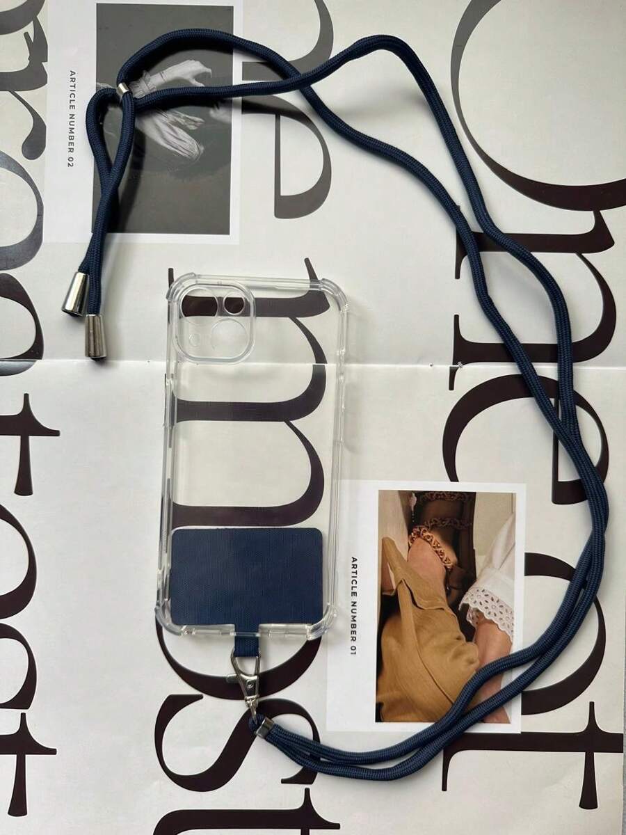 Basic Phone Cases - 透明/海軍藍 - 查看 1