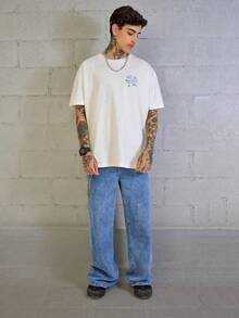 Men T-Shirts - 白色 - 查看 3