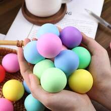 4PCS Slow Rising Stress Balls, Colorful Stretchy Ball Sensory Fidget Balls Squeeze Balls Anxiety Stress Relief Ball (Random Color) - Multicolor - View 6
