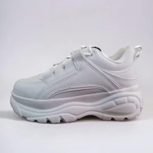 Women Wedge Sneakers - 白色 - 查看 6