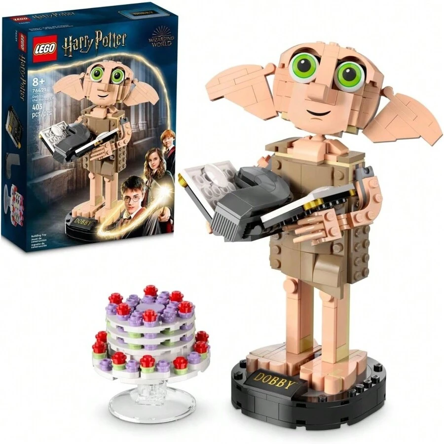 LEGO Harry Potter Dobby The HouseElf Building Toy Set, Build And