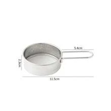 Stainless Steel Mini Baking Flour Sifter, Hand-Held Powdered Sugar Sifter, Cocoa Powder Shaker - Silver - View 5
