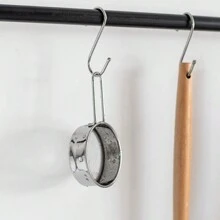 Stainless Steel Mini Baking Flour Sifter, Hand-Held Powdered Sugar Sifter, Cocoa Powder Shaker - Silver - View 4