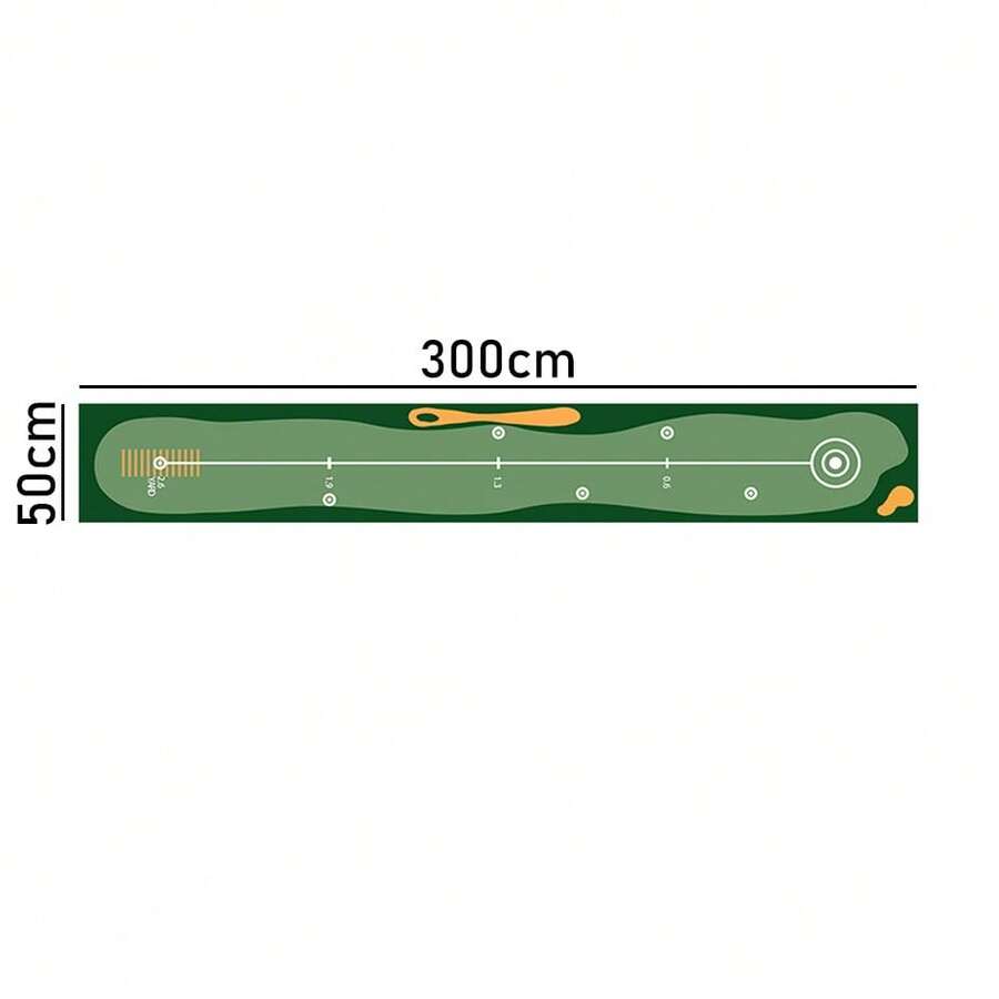 50x300cm Golf Putting Mat For Indoor Practice, Suitable For Office
