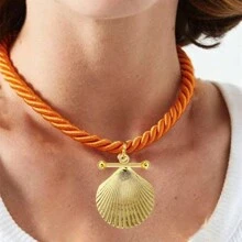 manbara 女士夏日墜墜頸鍊，庞克風邪眼珠子3D白色粗繩鍊頸套項鍊，派對珠寶禮物粗繩誇張墜墜頸鍊，豐滿的心形大象甲蟲墜墜頸鍊，2024新珠寶配飾，頸圈墜墜頸鍊，任意搭配 - 眼睛項鍊 - 查看 27