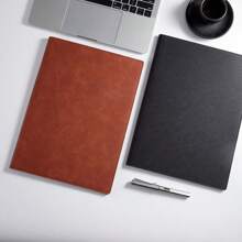 A4 Business Leather Document Folder Manager Portfolio For Contract And Receipt Management,Back To School,School Supplies