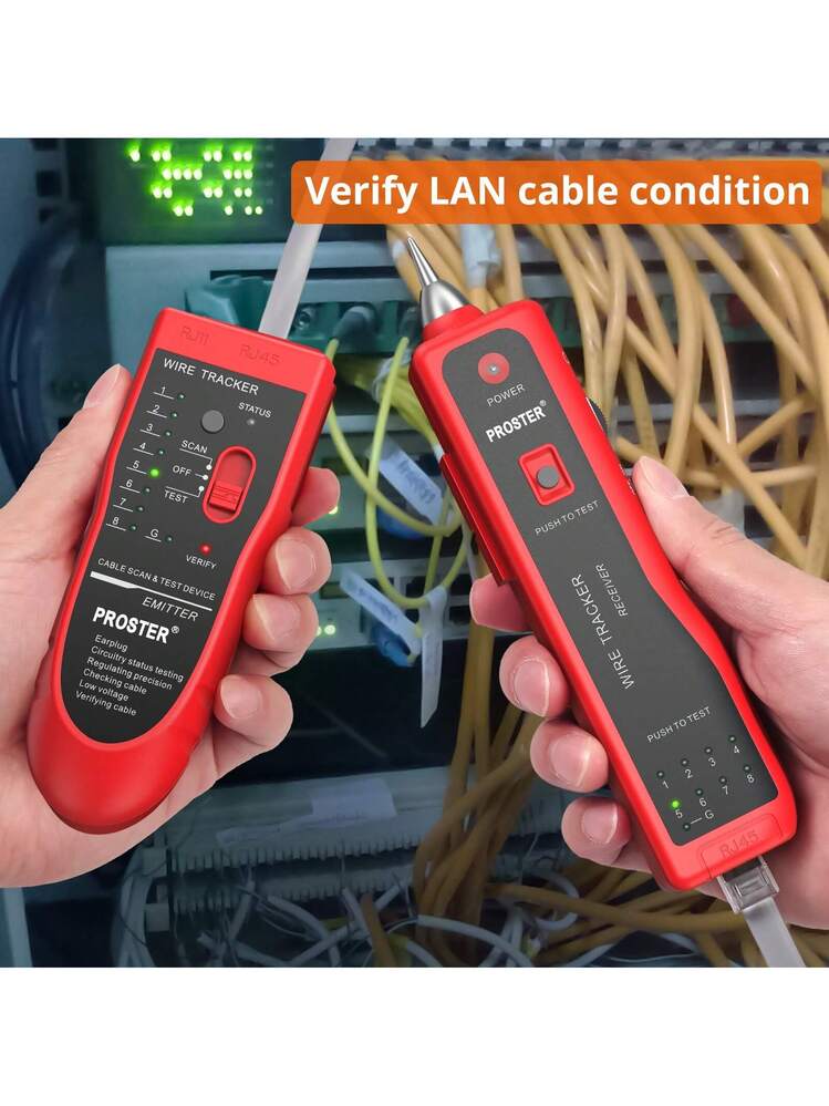 Wire Tracker, WT-58D Tester per Cavi di Rete