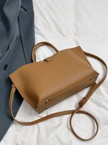 Vintage Style Small Handheld Woven Basket Bag For Women, High-End And Unique, Spring/Summer Fashion, Can Be Carried On Shoulder Or Cross-Body