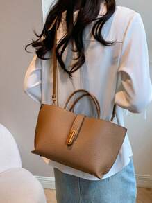 Vintage Style Small Handheld Woven Basket Bag For Women, High-End And Unique, Spring/Summer Fashion, Can Be Carried On Shoulder Or Cross-Body