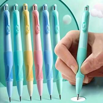 10pcs/Set 0.5/0.7/0.9/2.0MM Mechanical Pencils With Leads, Art Drawing Design Automatic Sketching Pencils, School And Office Supplies(Random Pencil Color) Back To School
