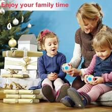 1pc Rainbow Ball Magic Cube 12-Hole Stress Relief Intelligent Toy, Decompression Magic Ball Activity Gift, Children Party Toy