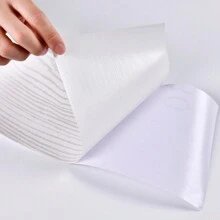 1卷加厚仿木纹踢脚线墙贴，自粘式客厅卧室墙壁转角装饰，3.15英寸 X 196.85英寸 - 彩色 - 查看 5