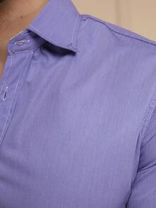 Men Cardigans - Màu tím hoa cà - Xem 6