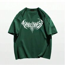 Men T-Shirts - xanh quân đội - Xem 1