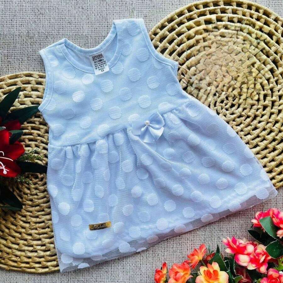 Baby Girls Dresses - trắng - Xem 1