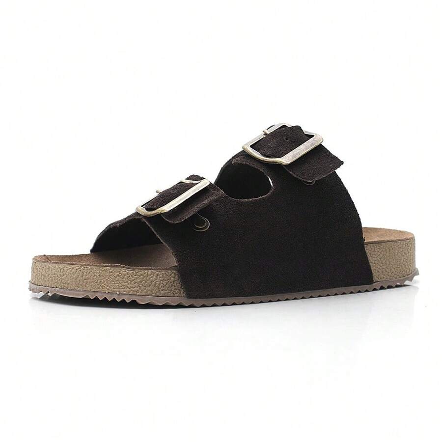 Women Flat Sandals - màu đen - Xem 1