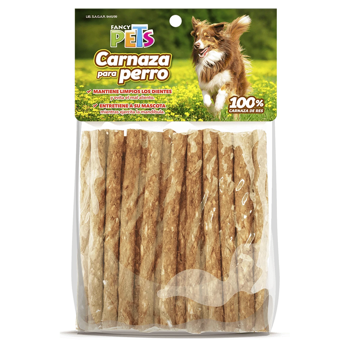 Fancy Pets Meat Sticks For Dogs Beef Flavor With 20 Pcs - Beige - View 1