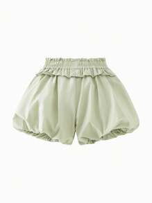 mini bala Young Girls Children's Cute  Pants 24 Summer New Product