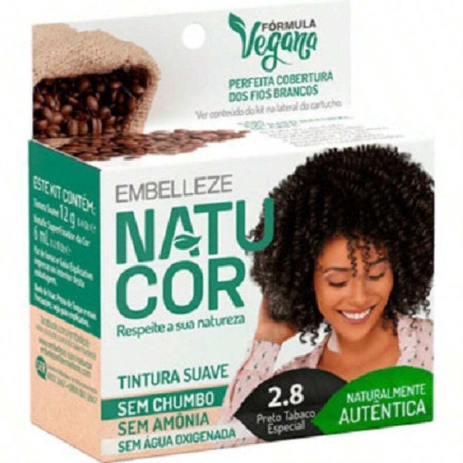 Hair Coloring - Natucor 2.8 Black Tobacco Esp. - View 1