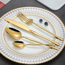 Dining Sets - Gold - View 6