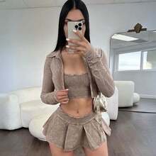 COORDINATED. - Khaki - View 3