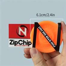 Glow-In-The-Dark Silicone Sky Glider-Zip Chip Mini Disc For Portable Family Fun & Outdoor Games - Multicolor - View 12